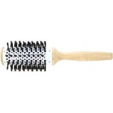 Ø43mm(1.7") Round Bamboo Brush - Boar Bristles  Ø43mm(1.7") Round Bamboo Brush - Boar Bristles